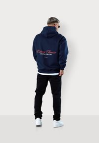 ESTEEM FINESSE OVERSIZED - Kapuzenpullover - seablue
