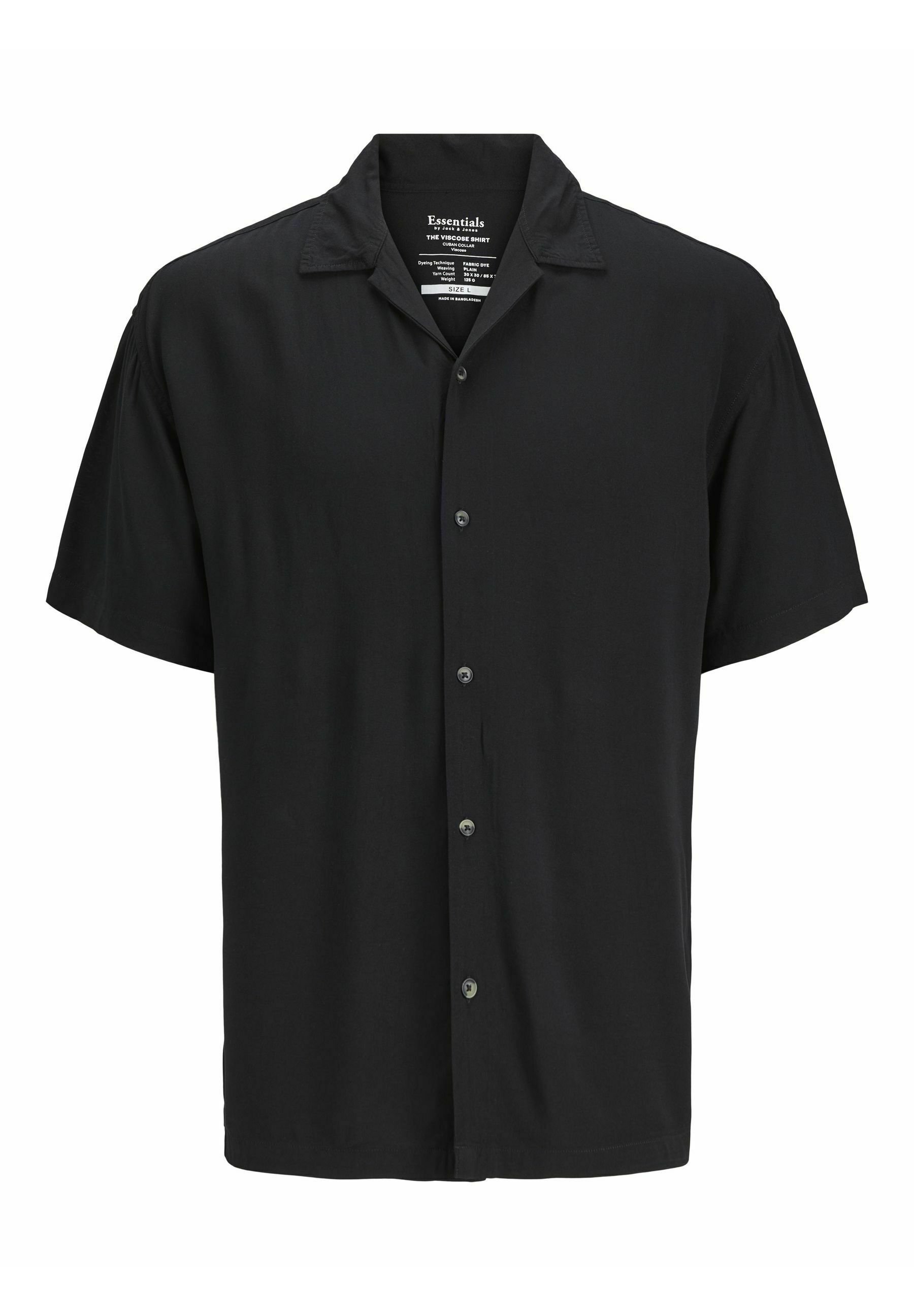 Jack Jones Jjejeff Solid Resort Shirt S/s Sn - Men's Shirts | Nencini Sport