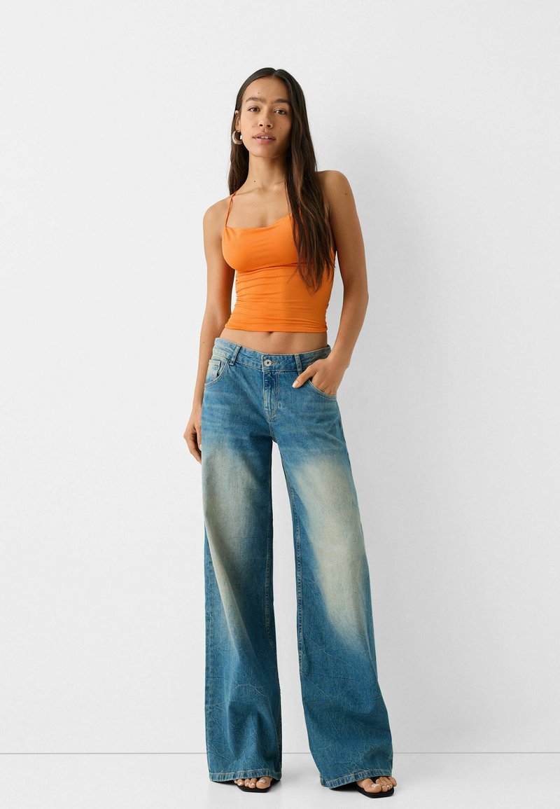 Bershka Top oranje Bershka Top oranje