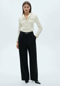 Mango Broek - black