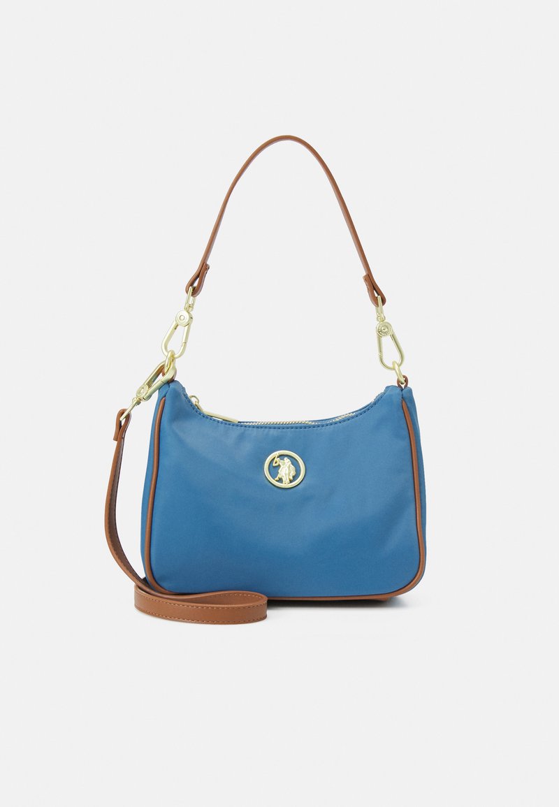 U.S. Polo Assn. HOUSTON MINI HOBO Handbag light blue/tan/light blue
