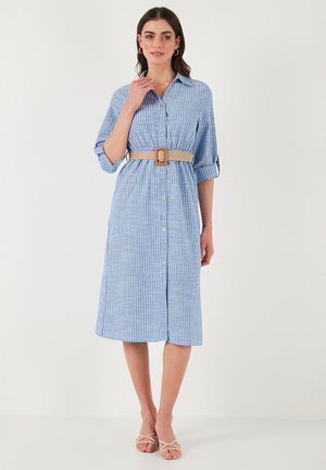 REGULAR FIT - Shirt dress - indigo
