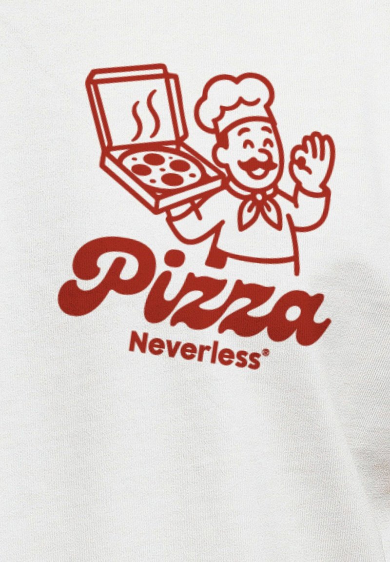 Donna Testo Simpatico Pizzaiolo Frase Divertente Pizza Uomo Maglietta con Collo a V