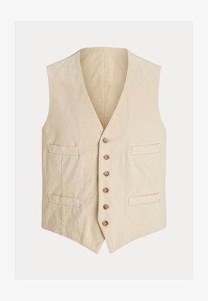 Polo Ralph Lauren, GARMENT-DYED STRETCH CHINO VEST - Γιλέκο - beige