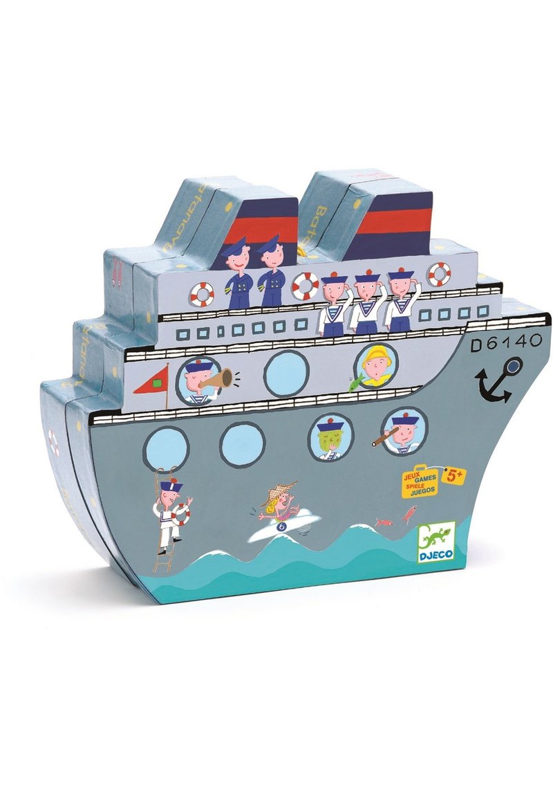 Djeco NAVIPLOUF - BATTAGLIA NAVALE - Jeux de soci?�t?� - multi coloured/multicolore - ZALANDO.FR