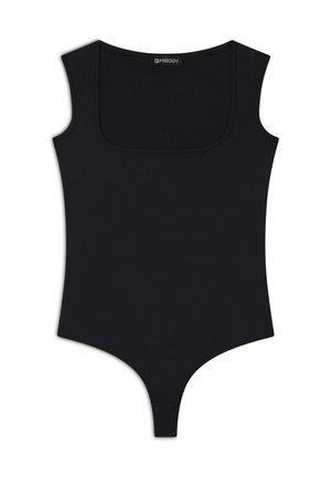 Freddy, SENZA MANICHE CON SCOLLO QUADRATO - Body - nero
