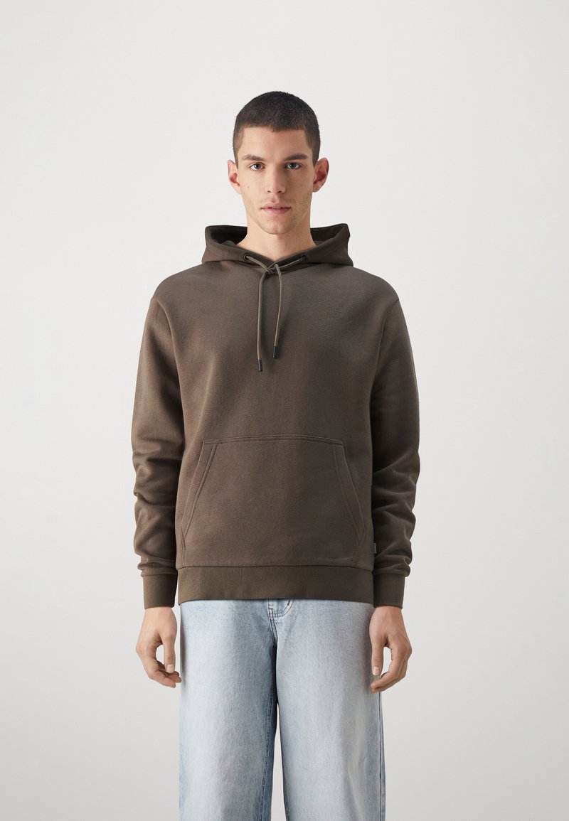 Jack & Jones JJEBRADLEY HOOD - Collegepaita - light brown
