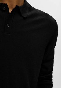 Selected Homme Polo majica - black