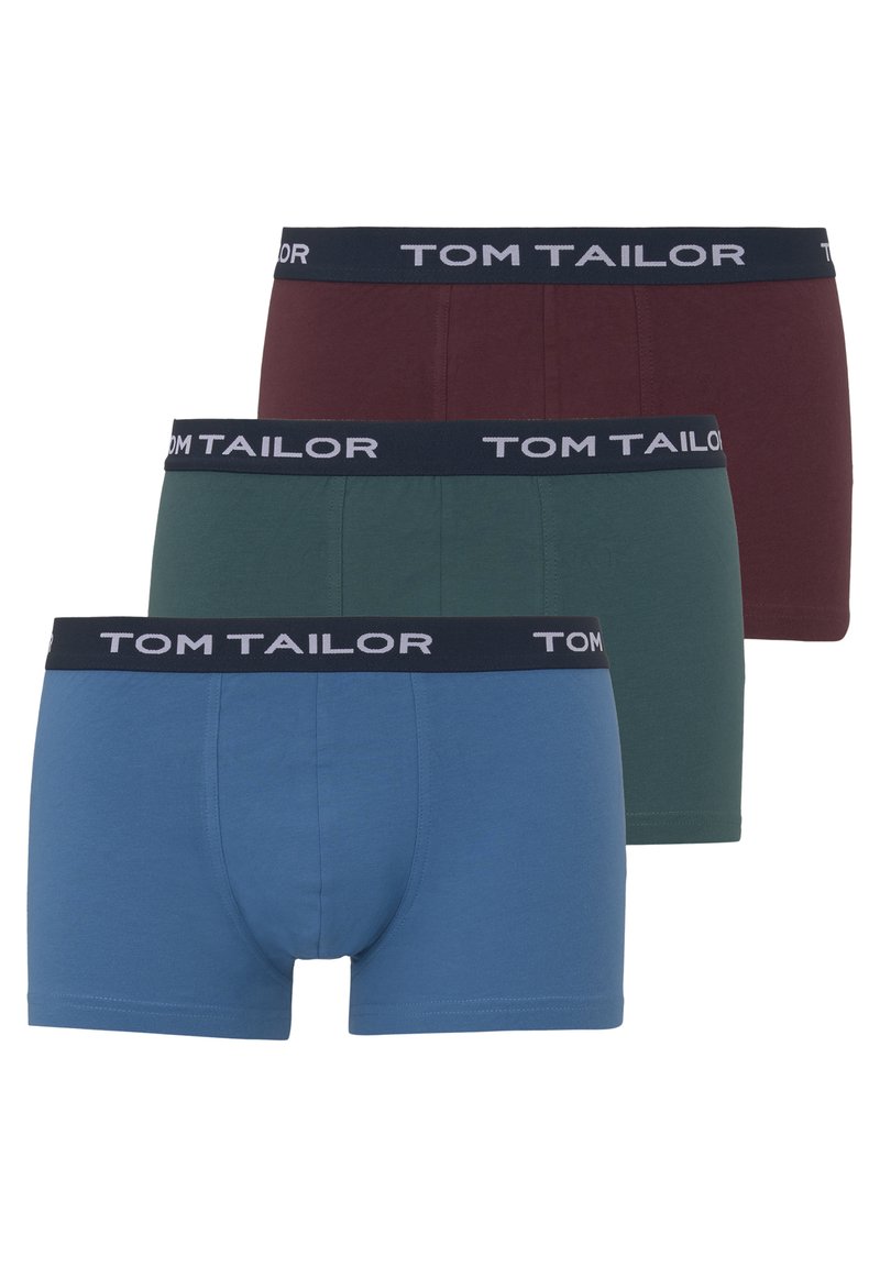 TOM TAILOR TRIPLE PACK - Trunks - red-dark-uni