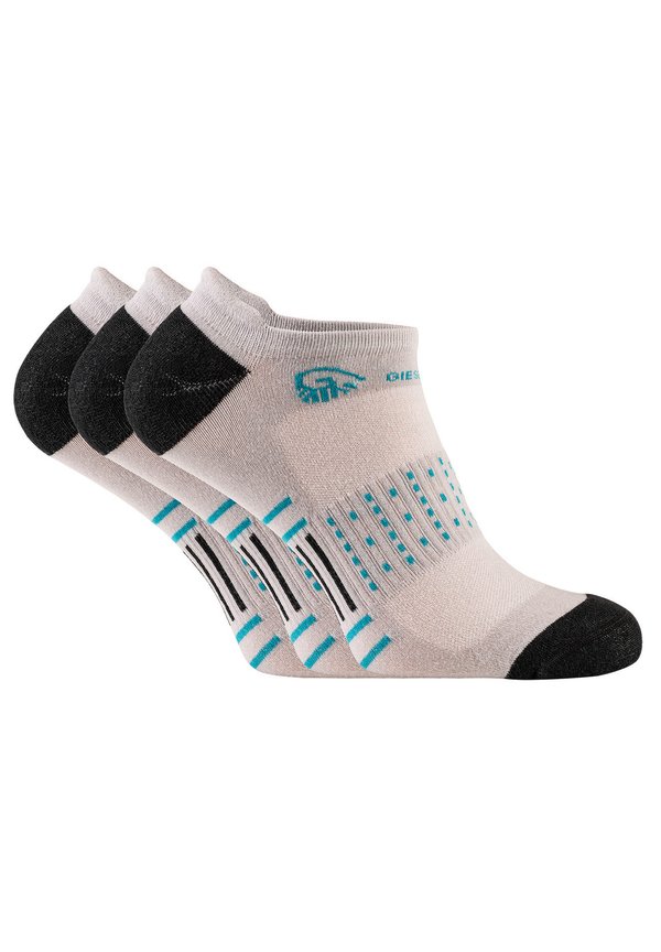 UNISEX 3 PACK - Füßlinge - schiefer