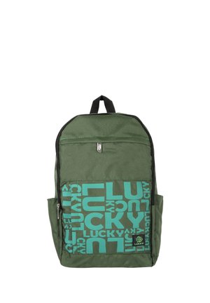 MOODS UP LUCKY WASSERDICHT - Tagesrucksack - dunkelgrün