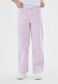 Name it VERBENA - Jeans a sigaretta - parfait pink