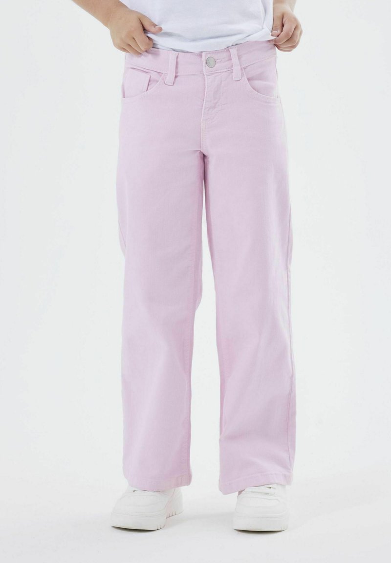 Name it - VERBENA - Džíny Straight Fit - parfait pink, Zvětšit