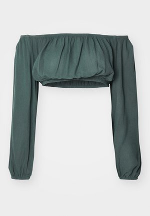 LASCANA LSCN BY LASCANA CARMEN BLOUSE - Strandaccessoire - olive