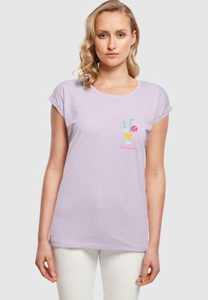 PINA COLADA EXTENDED  - Print T-shirt - lilac