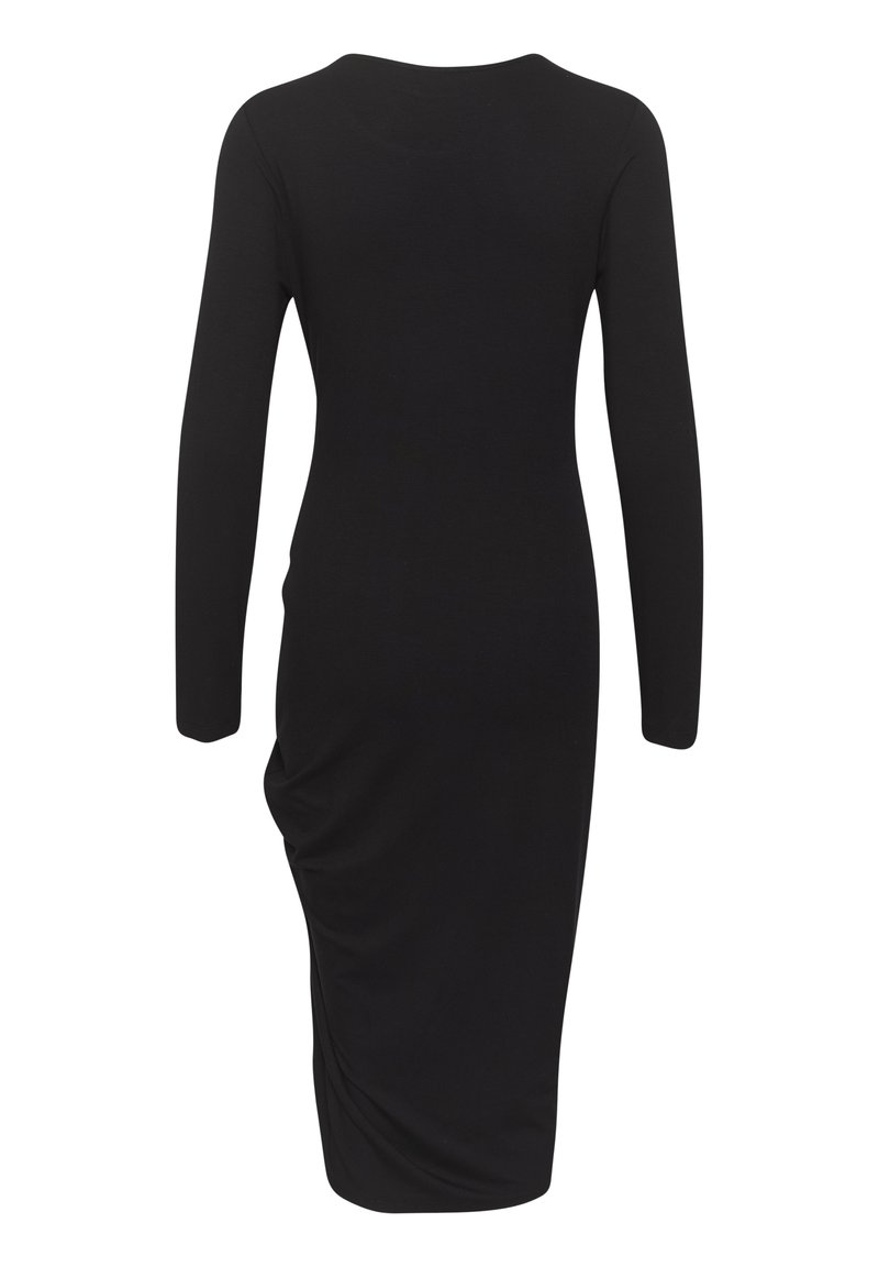 Kaffe BECCA - Jersey dress - black deep/mottled black