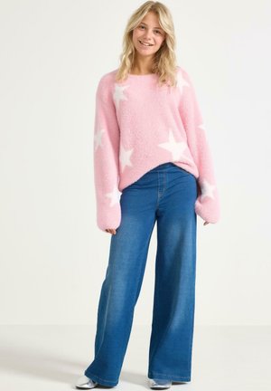 Jeans baggy - blue denim