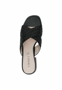 Caprice Ciabattine - black nappa
