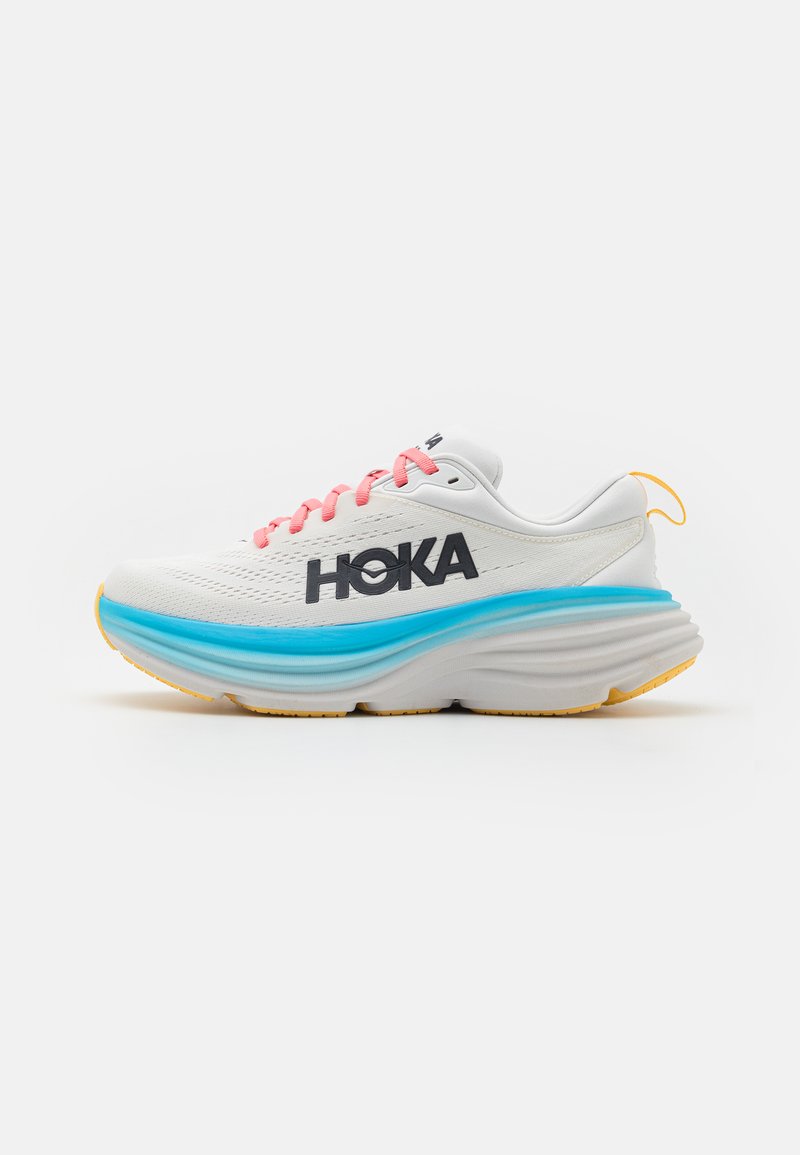 HOKA - BONDI 8 - Neutral running shoes - blanc de blanc/swim day, Enlarge