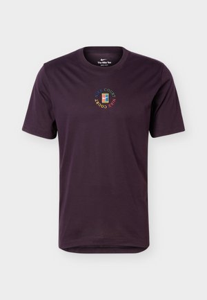 Nike Performance, TEE HERITAGE - Αθλητικό μπλουζάκι - burgundy ash
