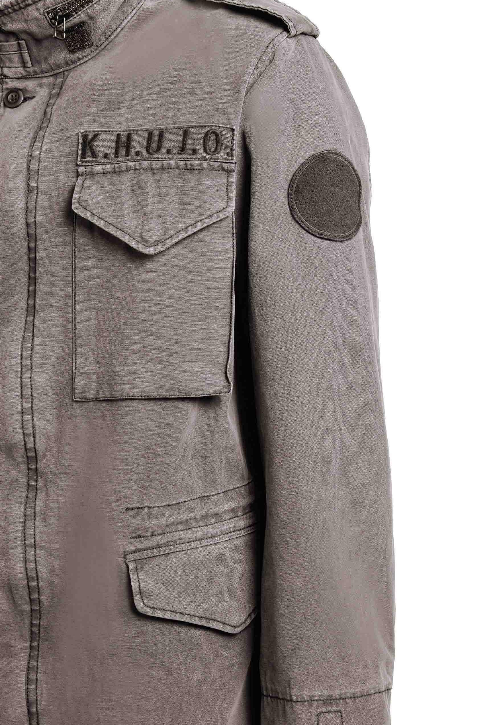 khujo FUNKTIONSJACKE GENE - Summer jacket - slate grey/grey