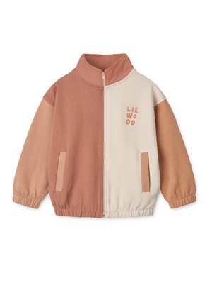 Liewood CASSIUS ZIP-UP UNISEX - Sweatshirt - tuscany rose multi mix