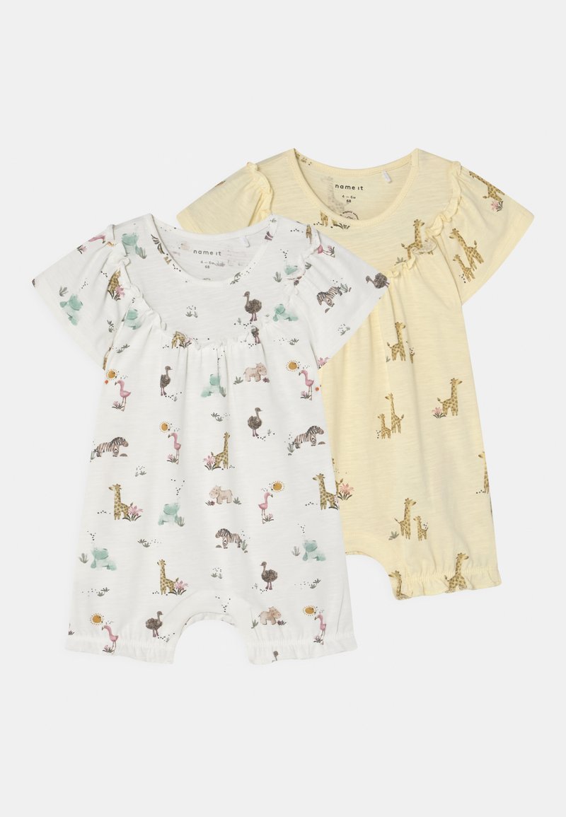 Kinder Jumpsuits & Playsuits | Name it NBFJANNIE SUNSUIT BOX 2 PACK Jumpsuit white alyssum/mehrfarbig - ZT45269 Kinder Jumpsuits & Playsuits | Name it NBFJANNIE SUNSUIT BOX 2 PACK Jumpsuit white alyssum/mehrfarbig - ZT45269