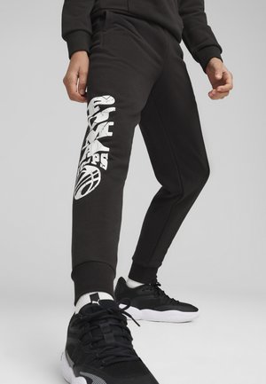 Tracksuit bottoms - black