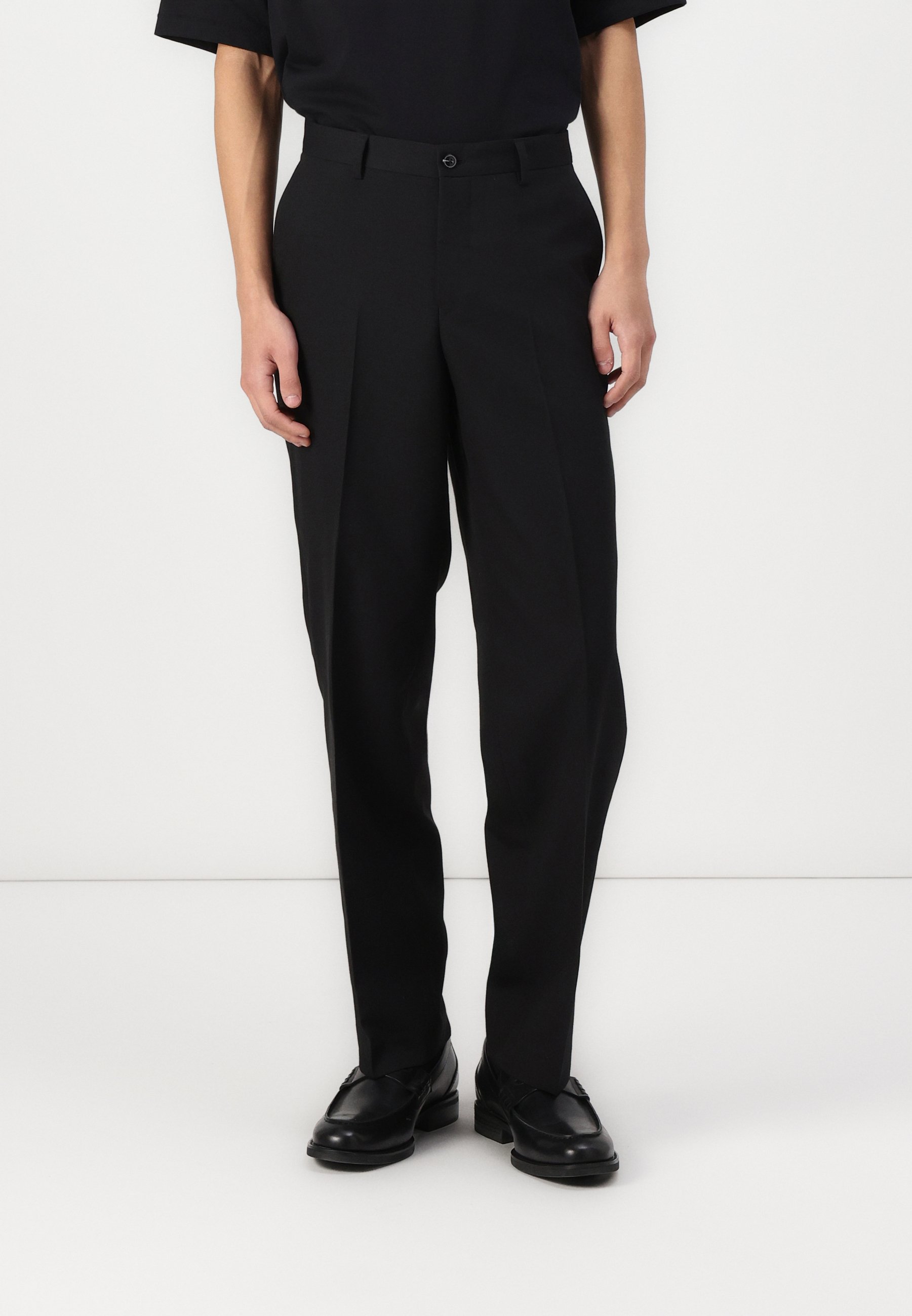 JACK & JONES JPRFRANCO NOOS TROUSERS, Tuxedo Trousers, Men, Black, 46