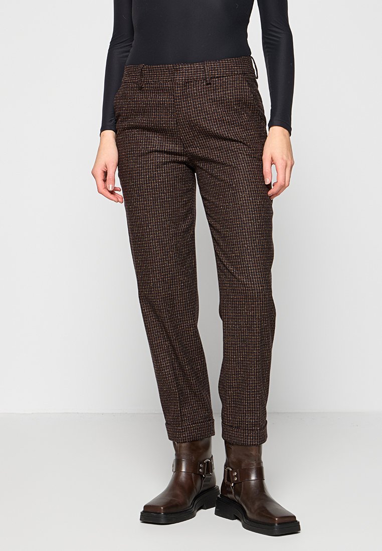 closed Broek bruin