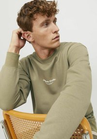 Jack & Jones JORVESTERBRO CREW NECK - Sweater - aloe