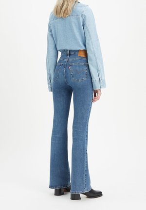 Jean flare - blue denim