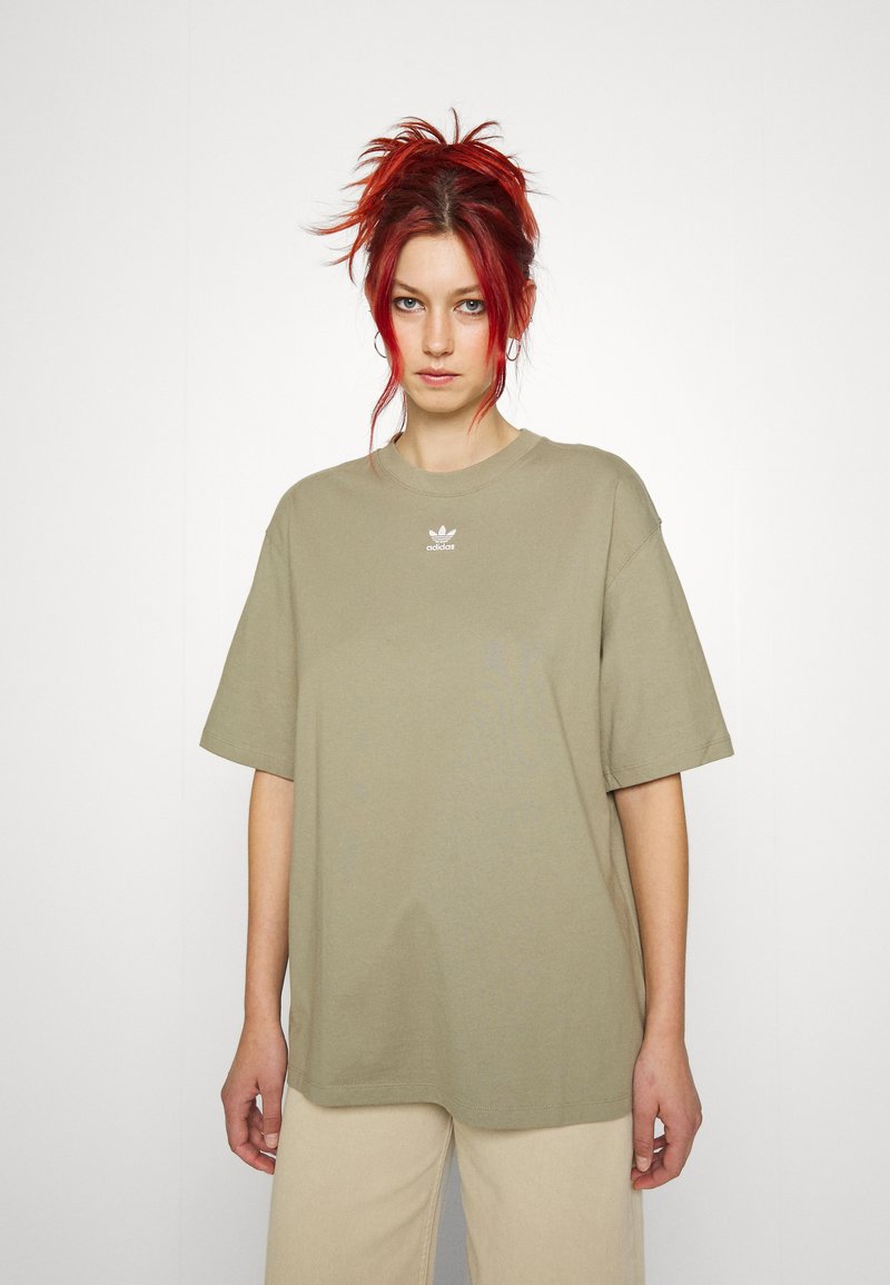 adidas Originals TEE - Paprasti marškinėliai - orbit green