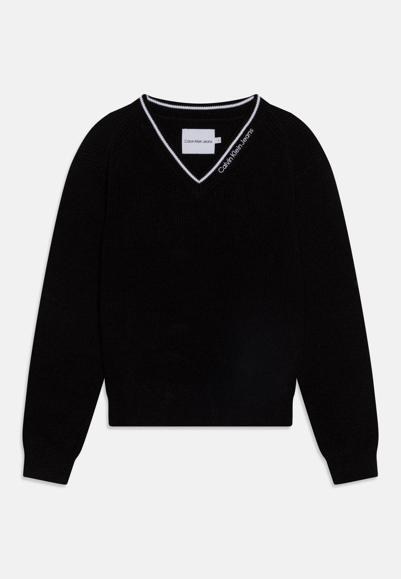 blauwe calvin klein trui