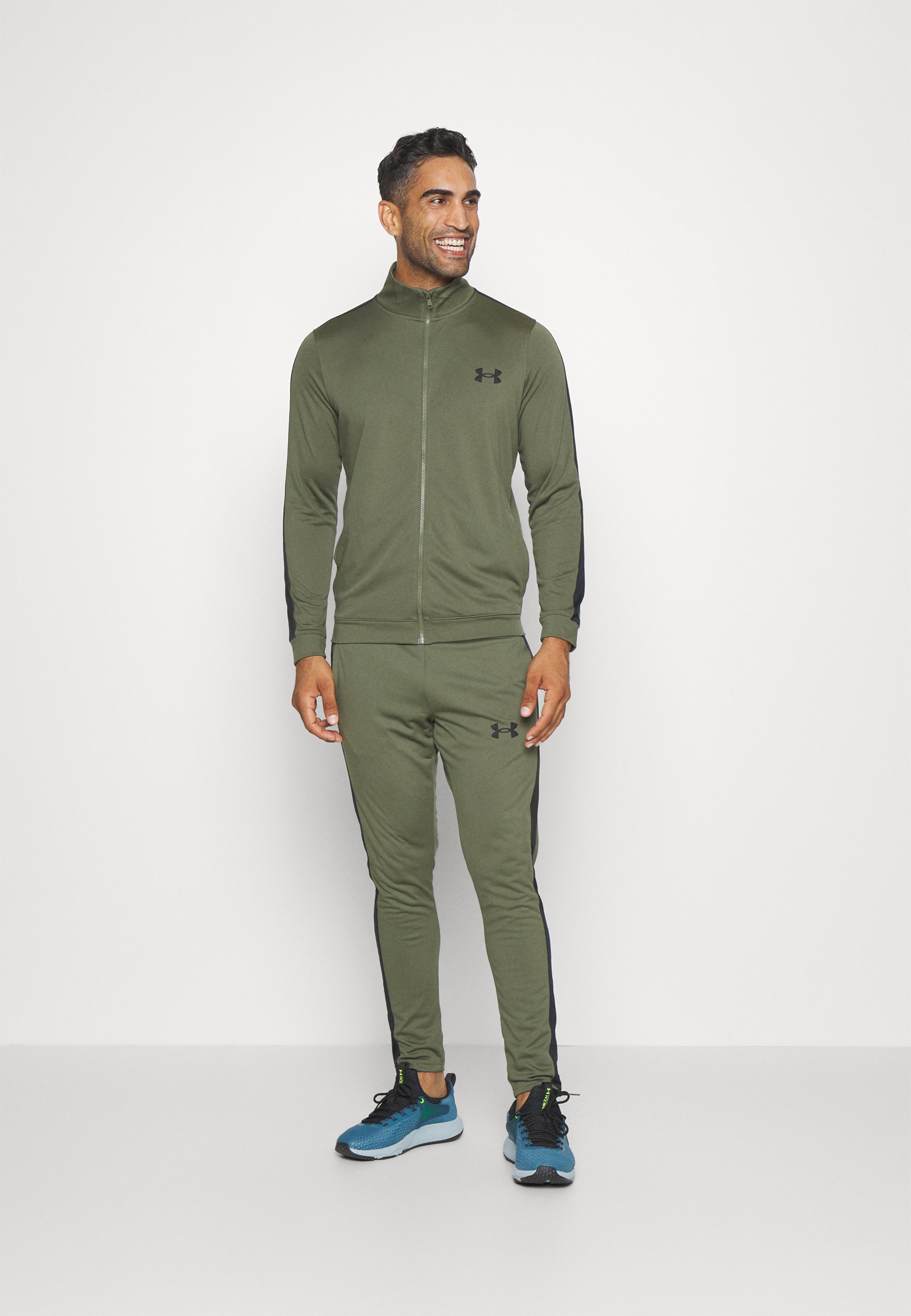 Mens green under armour tracksuit Clearance