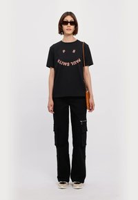 PS Paul Smith HAPPY - Print T-shirt - black