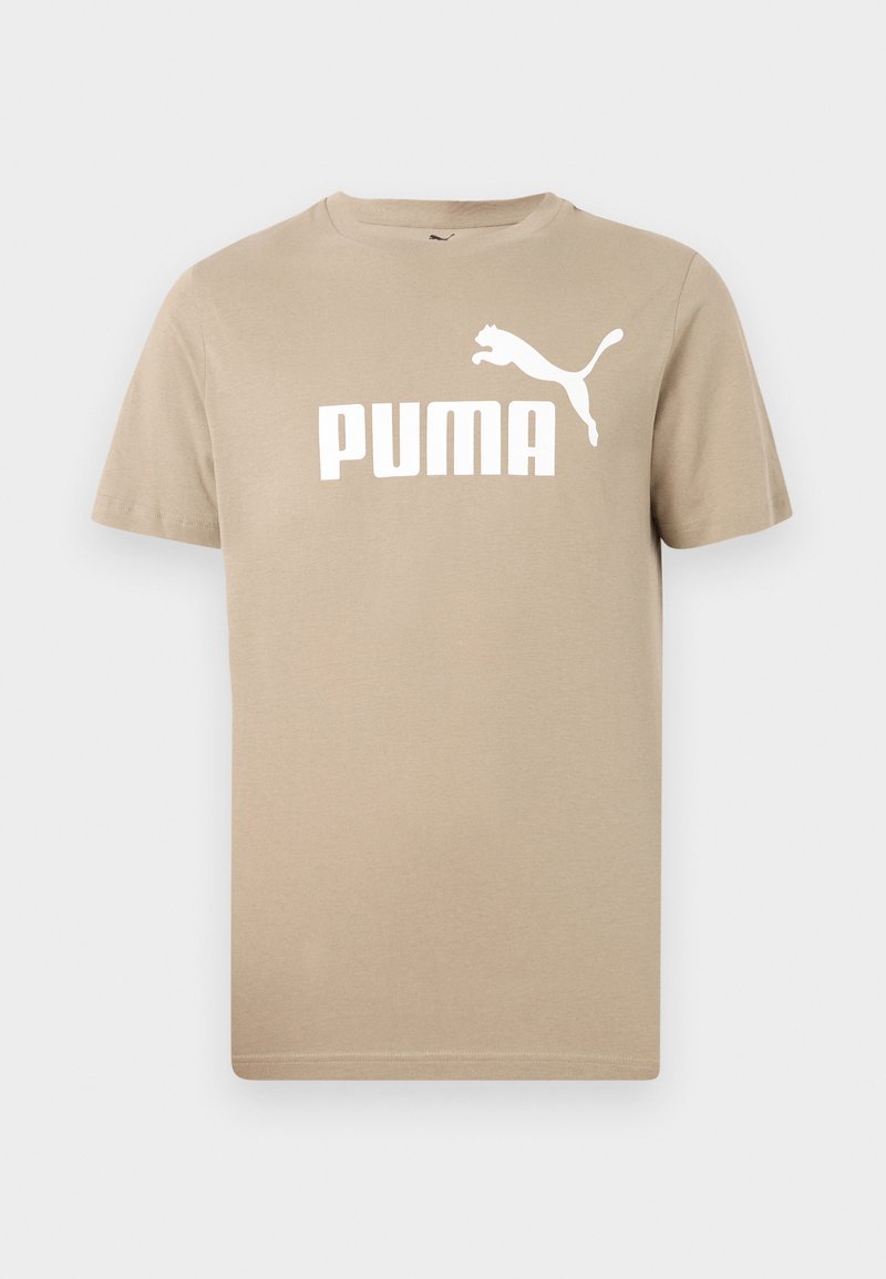 Puma T-shirt print lichtbruin
