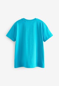 Next SHORT SLEEVE GRAPHIC STANDARD - Marškinėliai su spaudiniu - blue graffiti smile