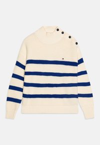 Tommy Hilfiger - MOCK NECK - Jersey de punto - ivory petal/wedge blue Imagen en miniatura 1