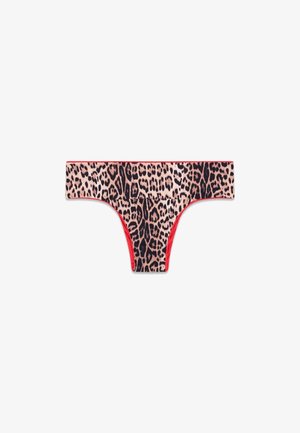 Guess, WENDBARE BIKINIHOSEN - Bikini bottoms - animalier