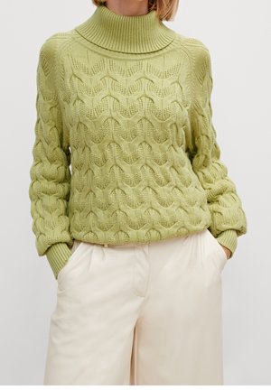 Strickpullover - light green