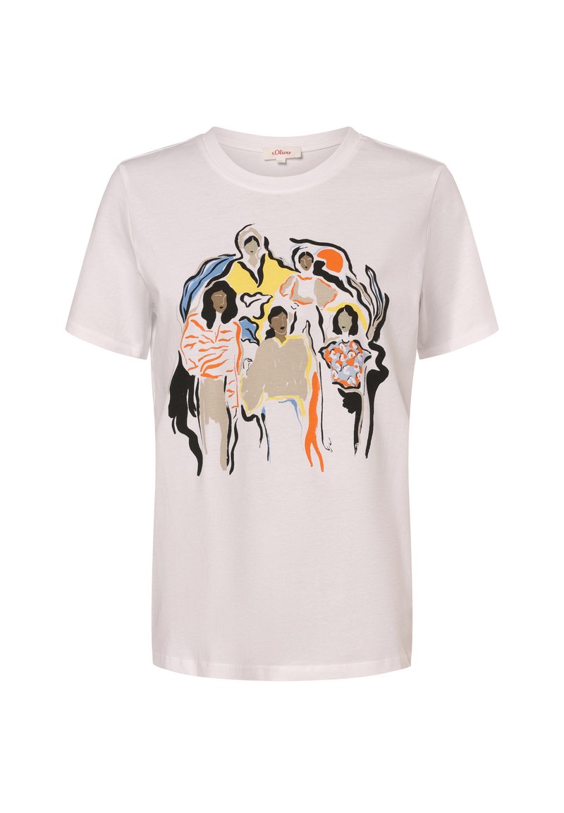 s.Oliver - T-shirt z nadrukiem