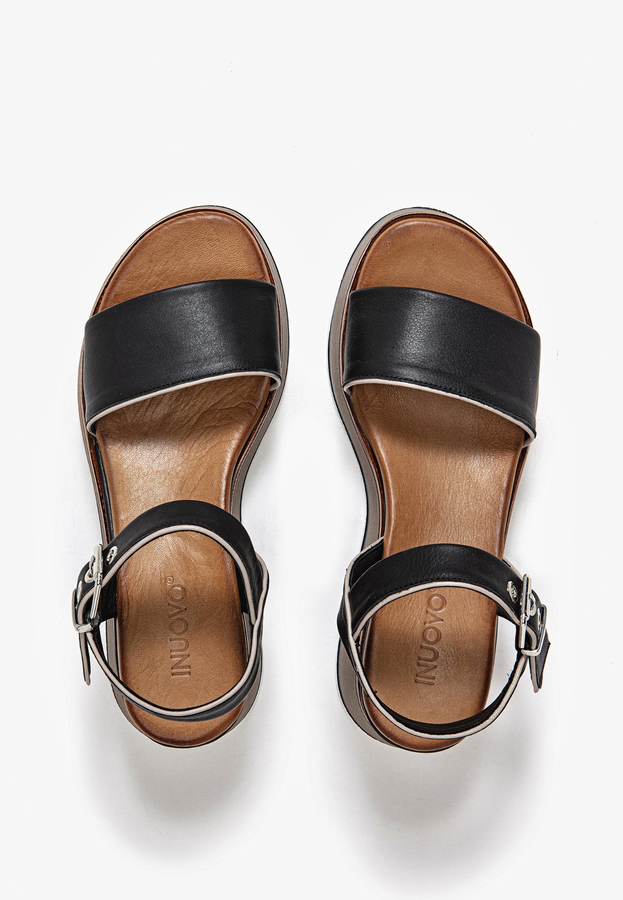 Inuovo 112051 BONE- Sandales et Nu-Pieds | Carrepointu