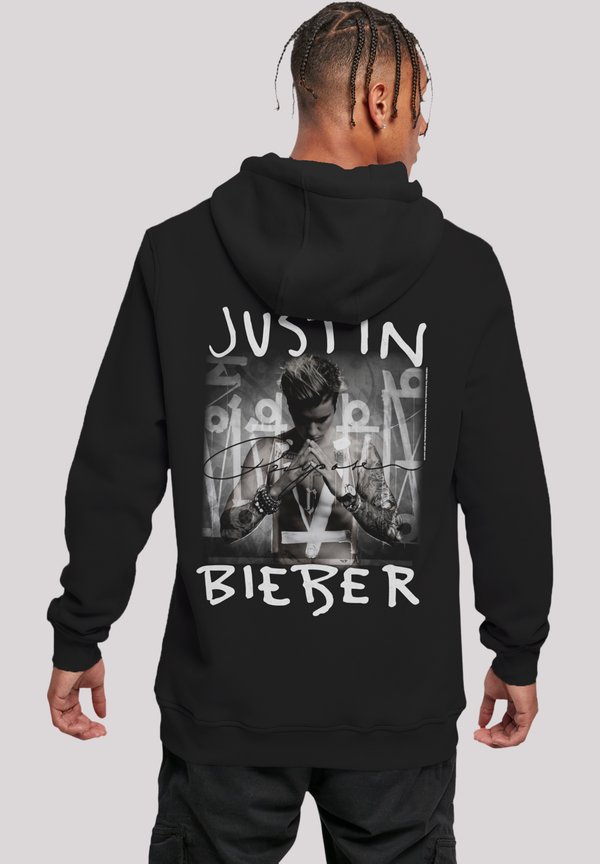 JUSTIN BIEBER ALBUM COVER - Kapuzenpullover - schwarz