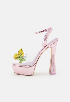 Sophia Webster VANESSA PLATFORM - Sandalen met plateauzool - rosa/multi-coloured pastel