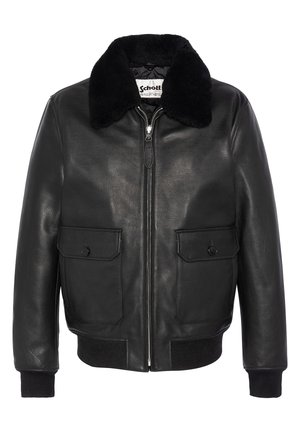 Schott Chaqueta de cuero - noir
