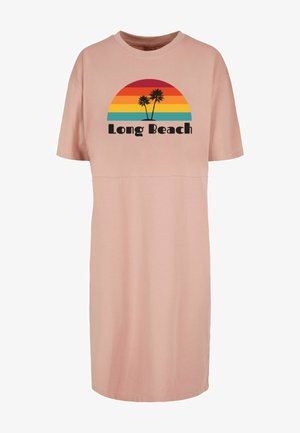 Merchcode LONG BEACH - Sukienka z dżerseju