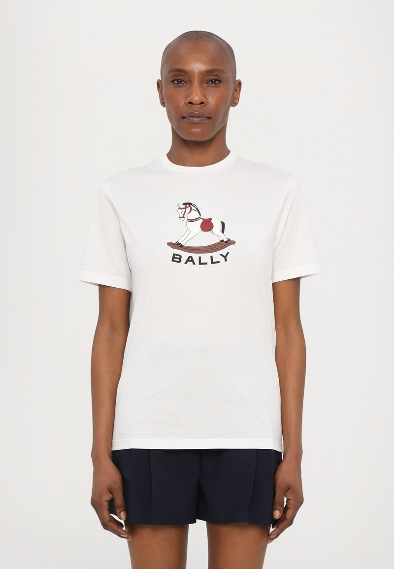 Bally BAD - T-shirts print - white