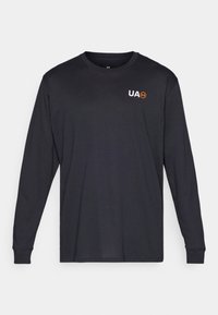 WORKWEAR LOGO - Pikkade varrukatega topp - black/white/blaze orange