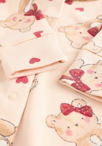 Next EMBROIDERED DETAILS 3 PACK - REGULAR FIT - Overal na spanie - red cream